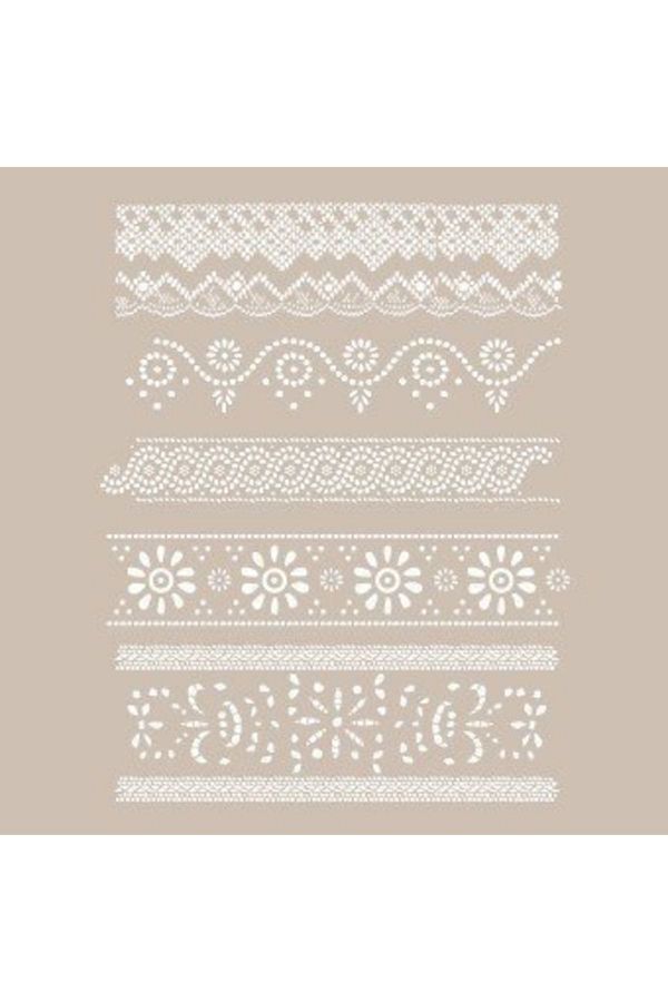 Cadence-DS21 Lace Series 25x35 Stencil 1