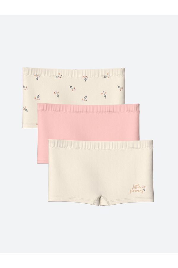 LC Waikiki-LCW Printed Girls Boxer 3-pack 1
