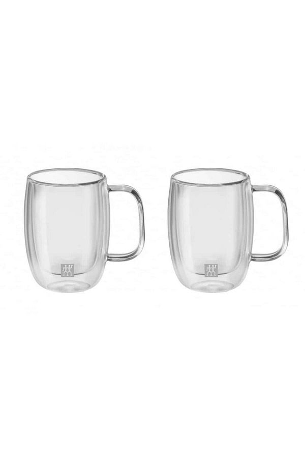 ZWILLING-Sorrento Double Glass Set of 2 Espresso Cups with Handles 134ml 1