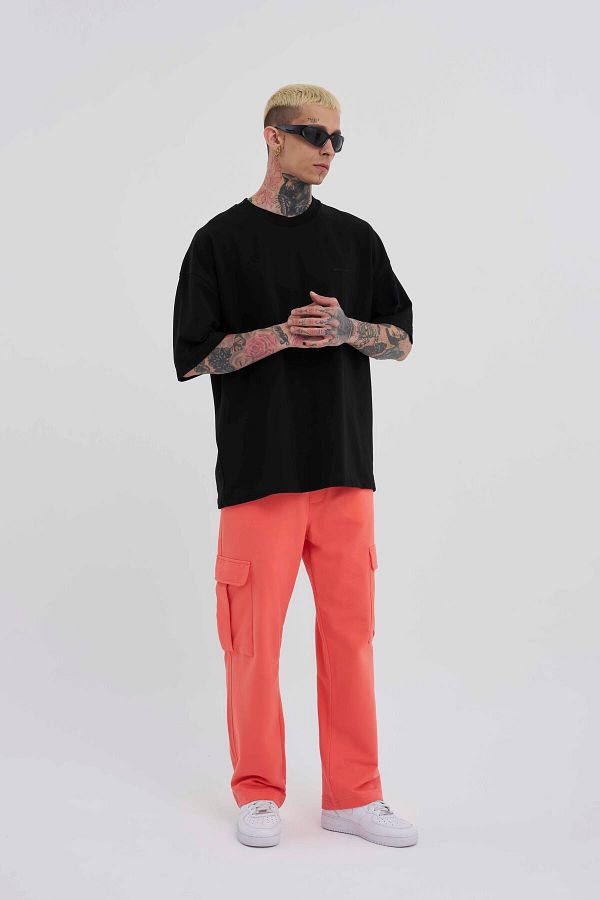 Baggy pink sweatpants deals