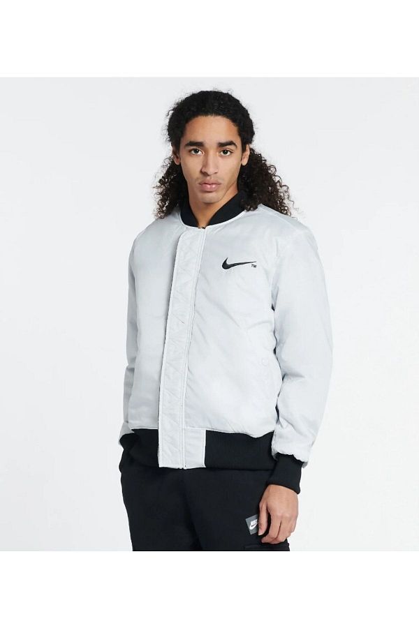 Nike swoosh reversible jacket new arrivals