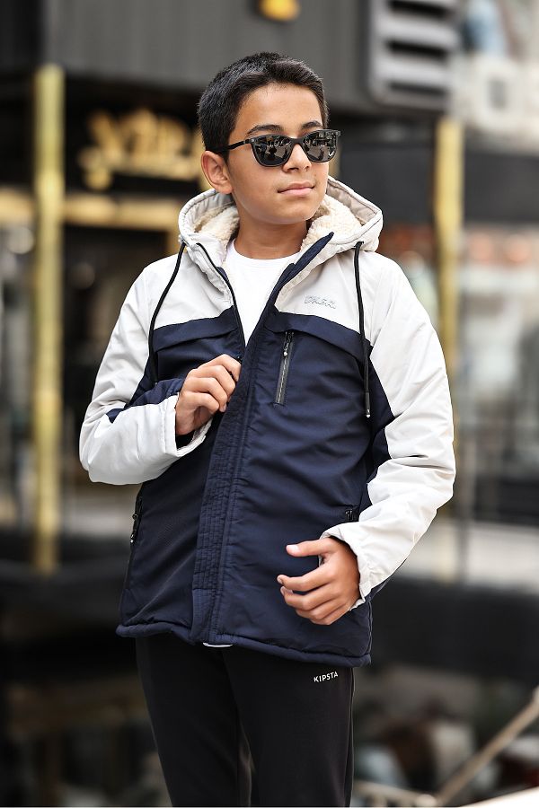 DOXGER-Personality Fur Lined Children's Coat 1