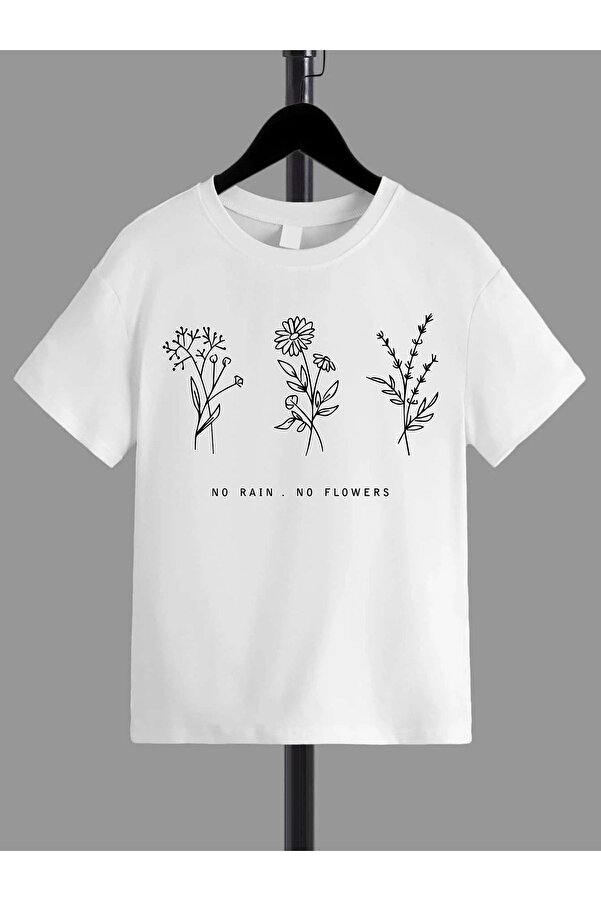 VASK Unisex Rahat Kalıp Pamuklu Baskılı Çocuk T-shirt