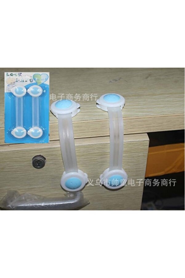 FırsatYeri Çocuk Emniyet Kilidi Pencere Kapı 2'li Set Yüksek Dayanıklılık Çocuk Koruma Ürünü