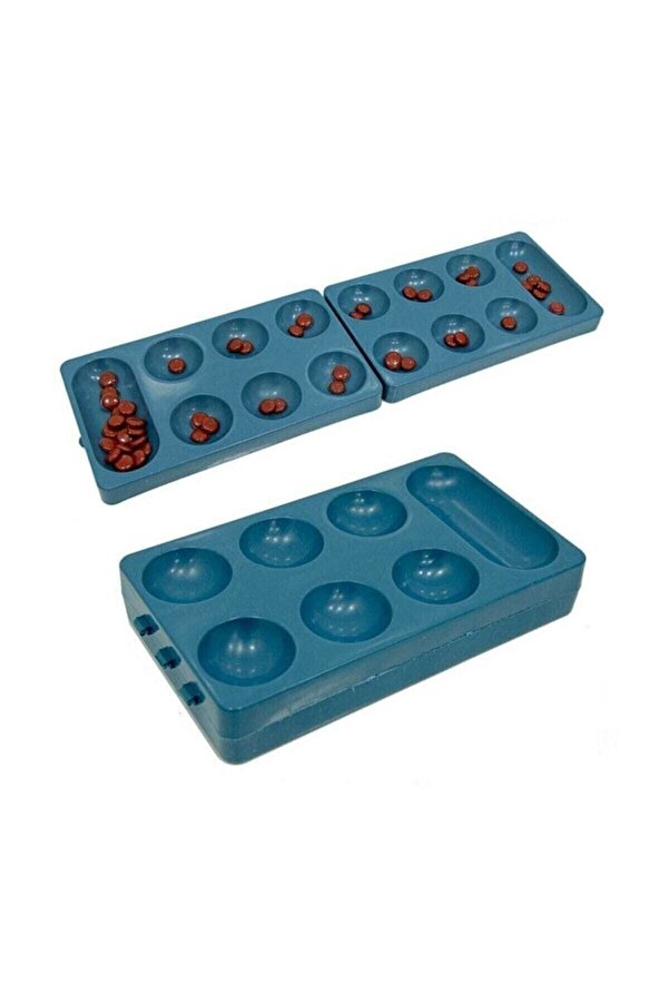 TOMBİ-X Akıl Ve Zeka Mangala Oyunu Stratejik Mancala Eğitici Oyuncaklar Iq Geliştirici Oyuncak 3