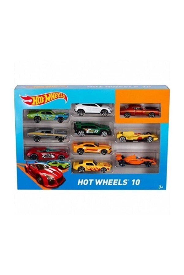 HOT WHEELS 10lu Araba Seti 54886