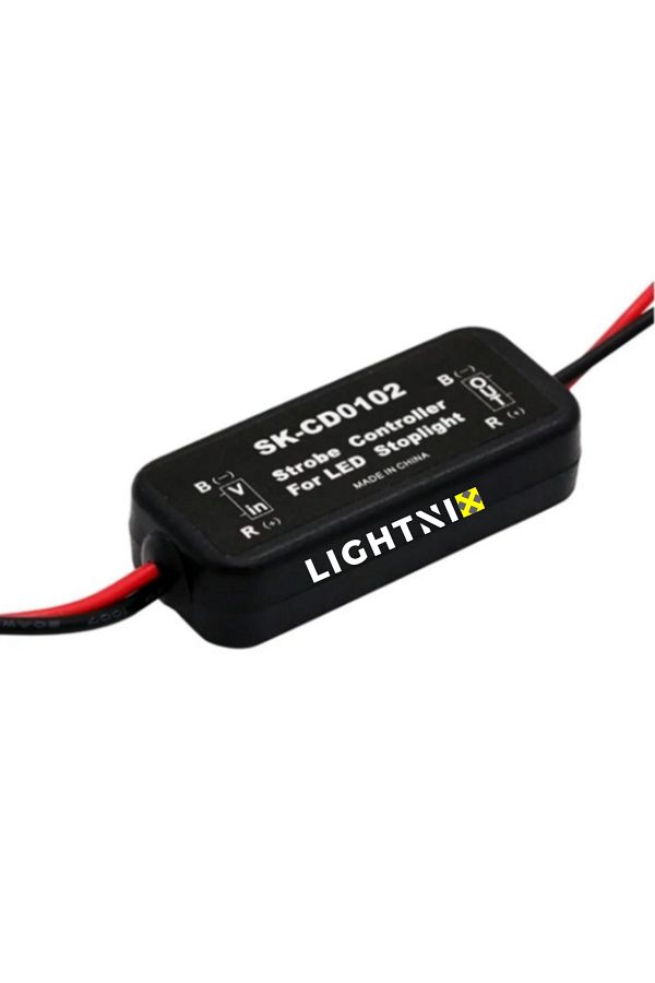 LIGHTNIX-وحدة وامض LED للفرامل F1 - آمنة وسهلة التركيب 1