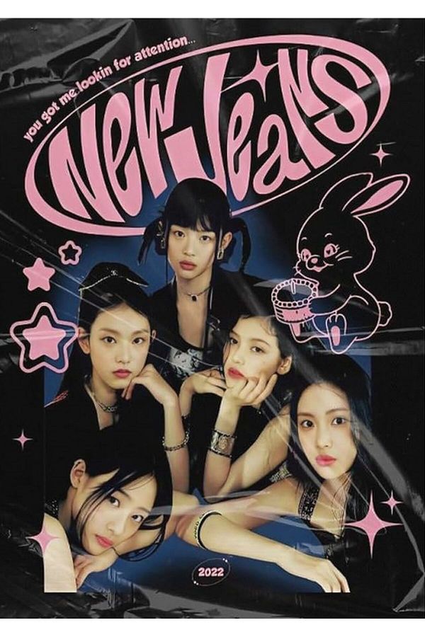 Poster City New Jeans Music Group Poster with Bright Photo - Unframed Paper  - Trendyol