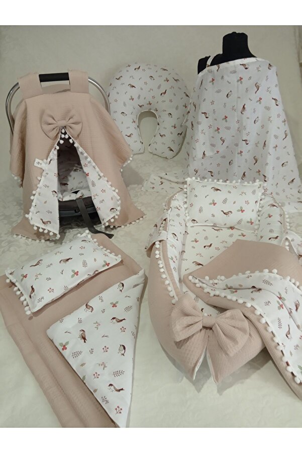 Wenaris Puset örtüsü puset minder ortopedik yastık emzirme yastığı battaniye altaçma