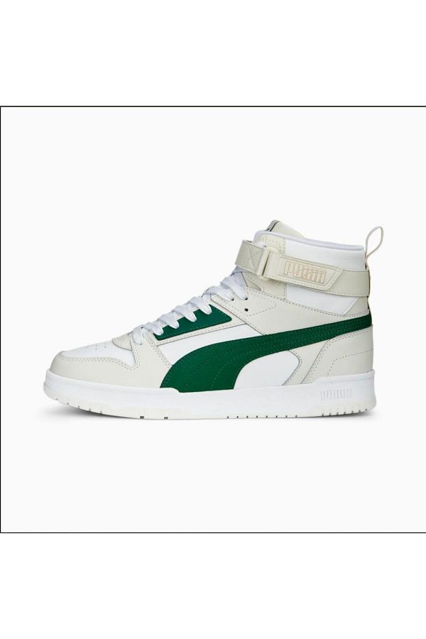 Puma 385839 10 Rbd Game White cream green Men s Sports Shoes Trendyol