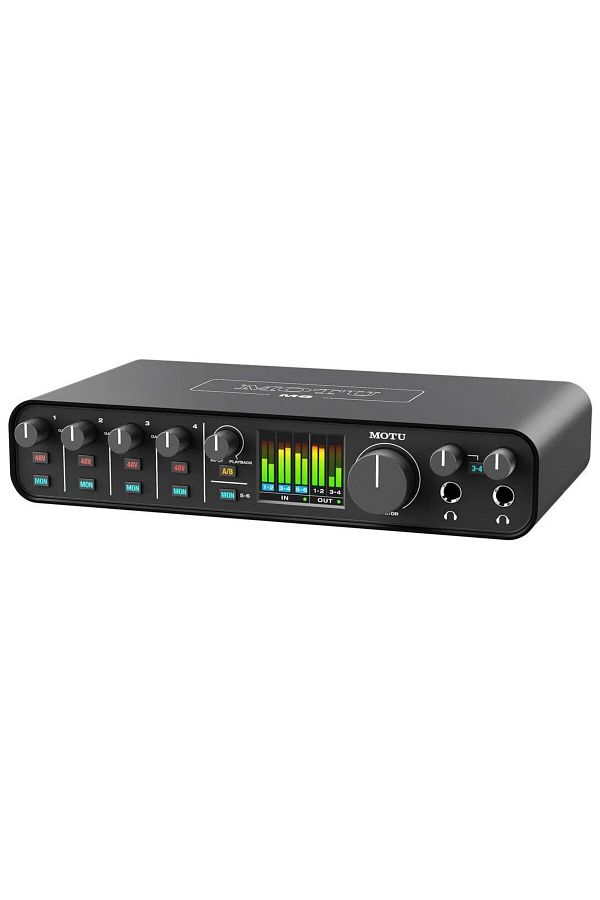 MOTU-M6 Ess Sabre32 Usb-C Low Latency Studio Sound Card 1