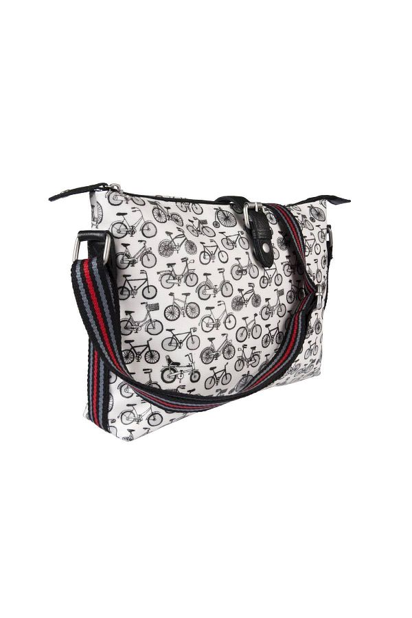 Nicky James Women s Black Bikes Rectangular Shoulder Bag Trendyol
