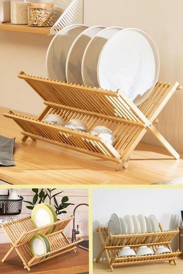 Fame K tchen Un 167 Bamboo Plate Holder Trendyol