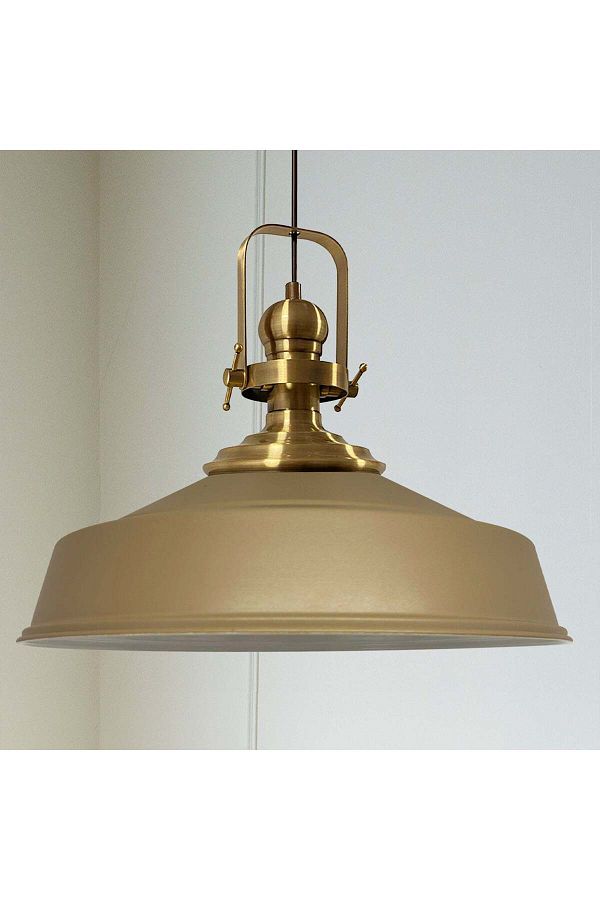 Bamyum-Pendelleuchte "Asletl" Hängelampe, E27, Ø41cm, Beige Lampe 1