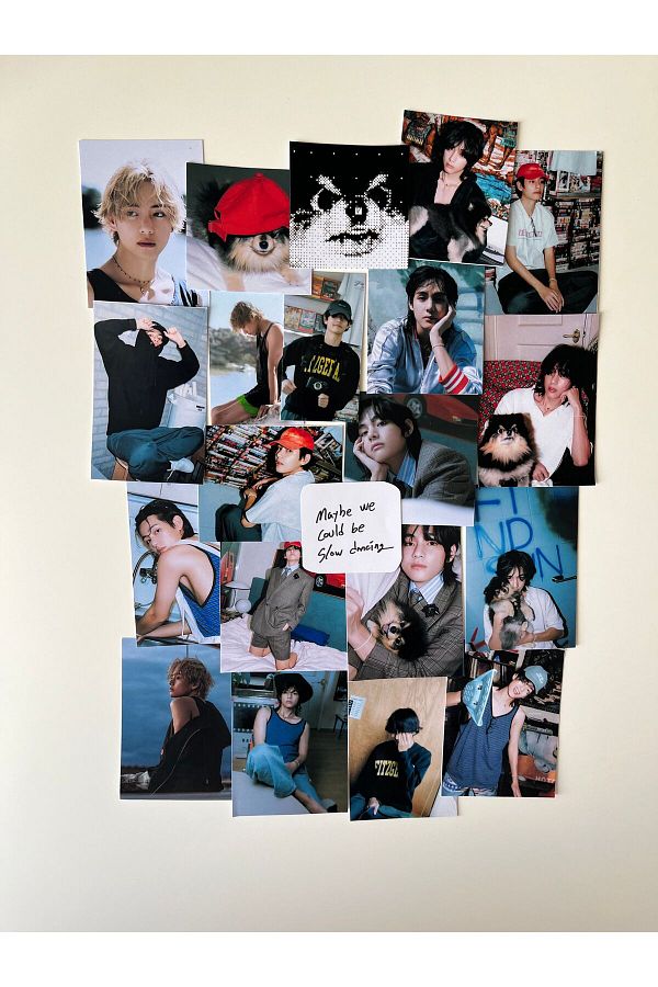Hara Company-BTS TAEHYUNG Layover - A4 Sticker Pack Album 1