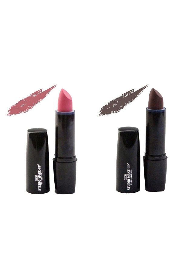TCA Studio Make Up-Set of 2 Different Color Lipstick - 048 and 049 1