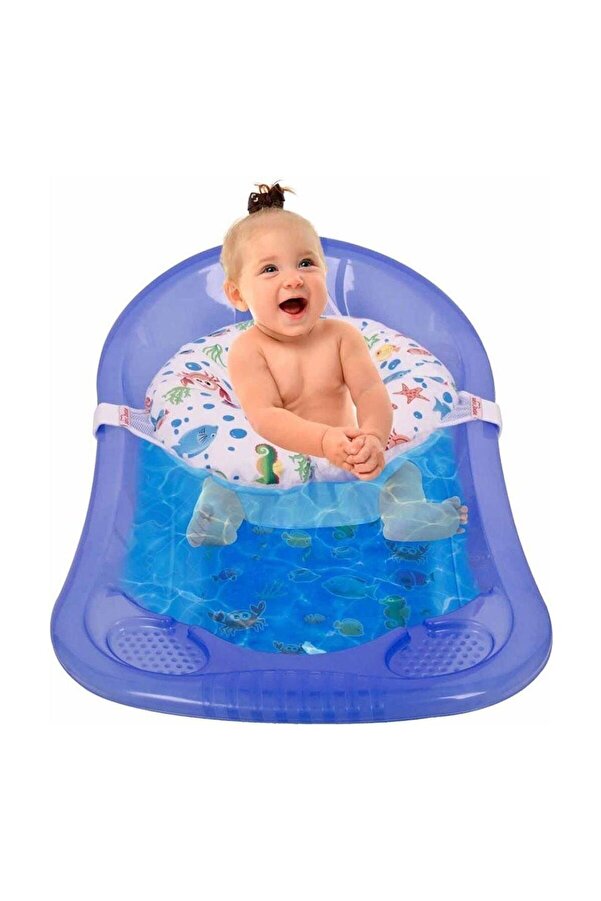 Sevi Bebe Oturaklı Bebek Banyo Filesi Beyaz