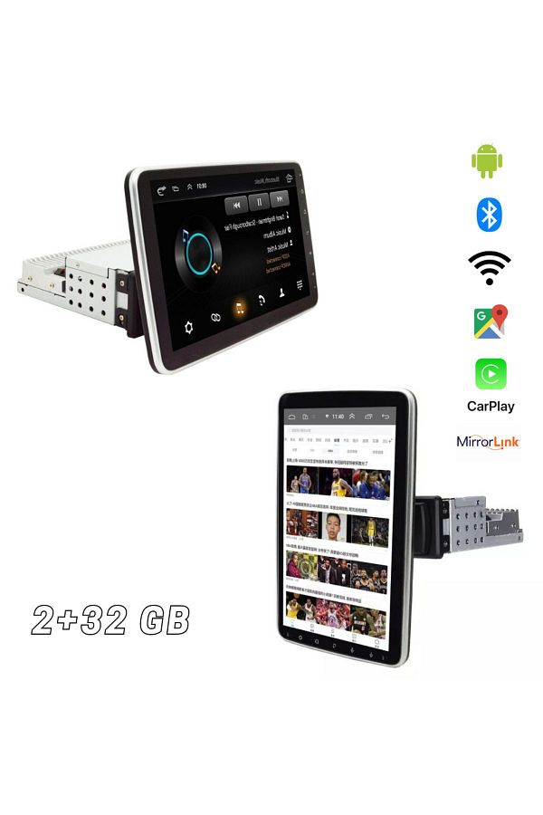 All Avcill-Universal Android 10 Inch Tablet Tape Multimedia Mirrorlink/bluetooth/google Maps/1080p Screen 1