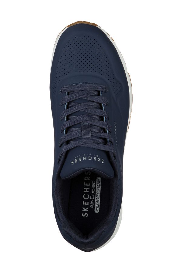 Skechers UNO STAND ON AIR Men s Navy Blue Sneakers 52458 NVY Trendyol