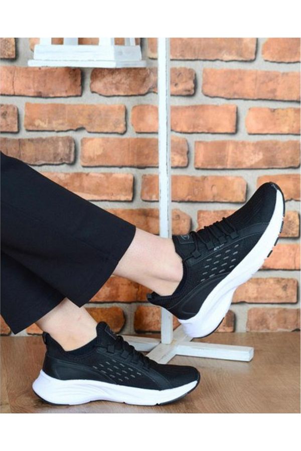 M.P.-221-2390 Zn Women's Black Casual Shoes 1