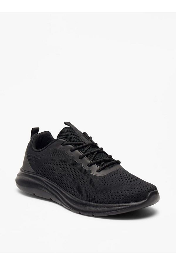 Adidas textured lace-up running shoes shop