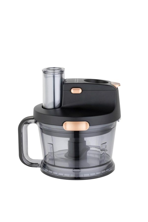 Black and copper blender outlet