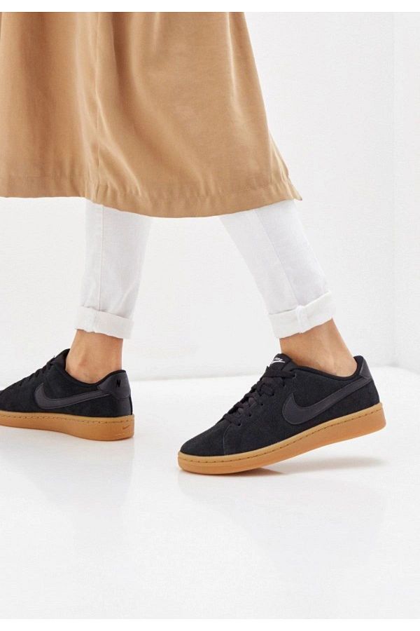 Nike Womens Court Royale 2 Suede Women s Black Sports Shoes Trendyol