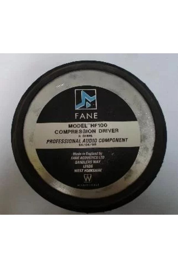 FANE-Hf 100 8 Ohms Diaphragm/Membrane - Slide 1