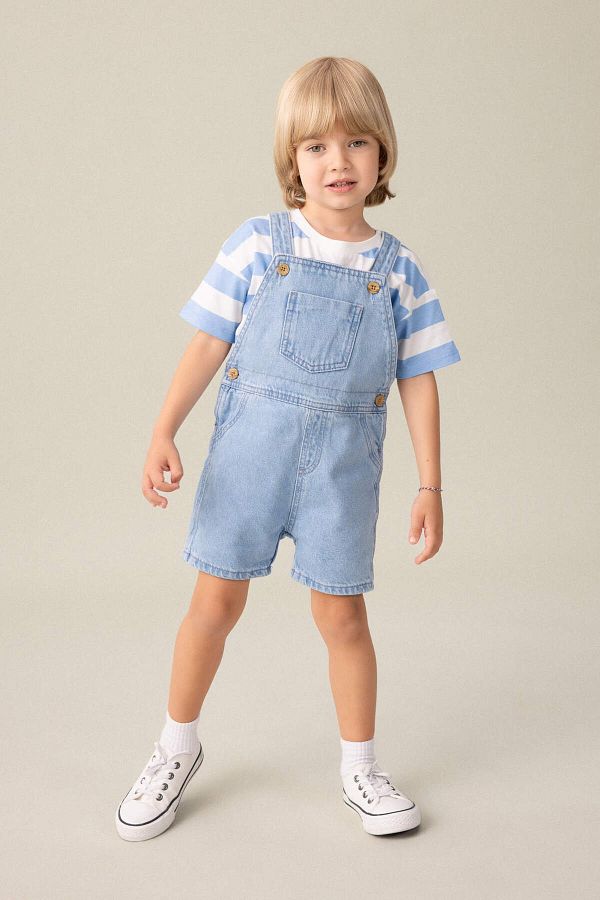 Jeans jumpsuit for baby boy discount