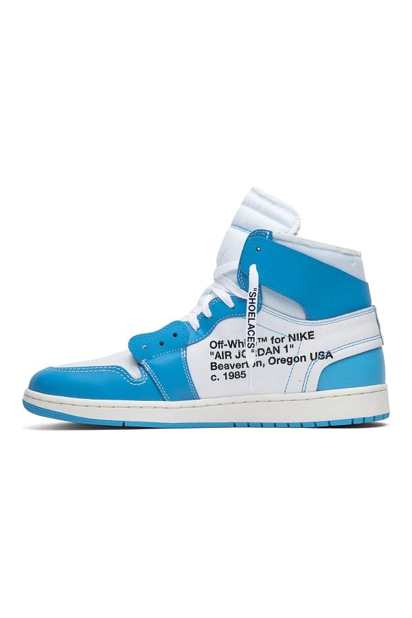 Jordan 1 high off white university blue online