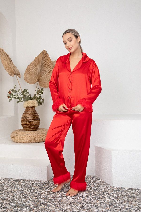 Fur pj set best sale
