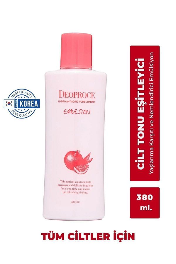 DEOPROCE-Pomegranate Extract Body and Face Cream - Tone Equalizer, Anti-Aging 380ml 1