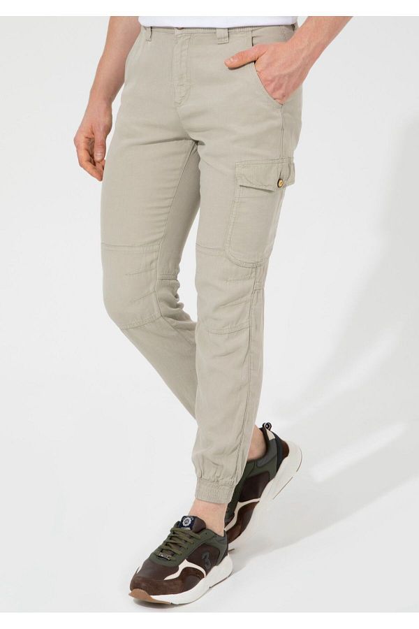 U.S. Polo Assn. Khaki Men s Cargo Pants With Pockets Trendyol