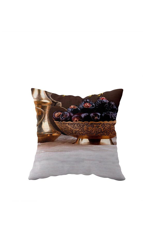 on the clouds-Ramadan Lantern and Crescent Double Sided Hidden Zippered Pillow Case 1
