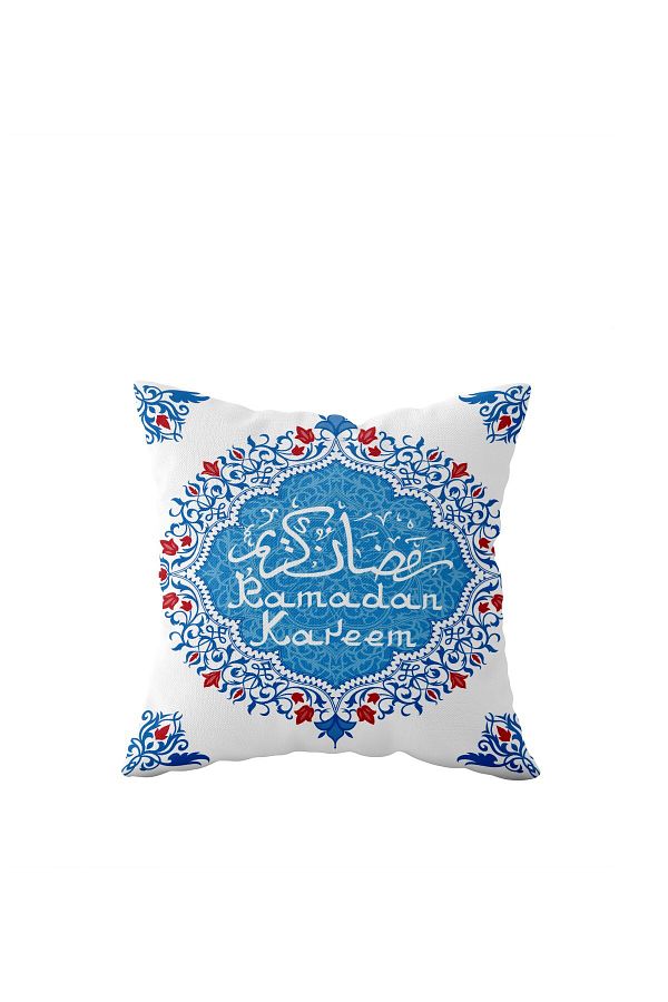 on the clouds-Ethnic Pattern Ramadan Themed Single Side Hidden Zipper Pillow Case Throw Pillow Sofa Pillow Case 1