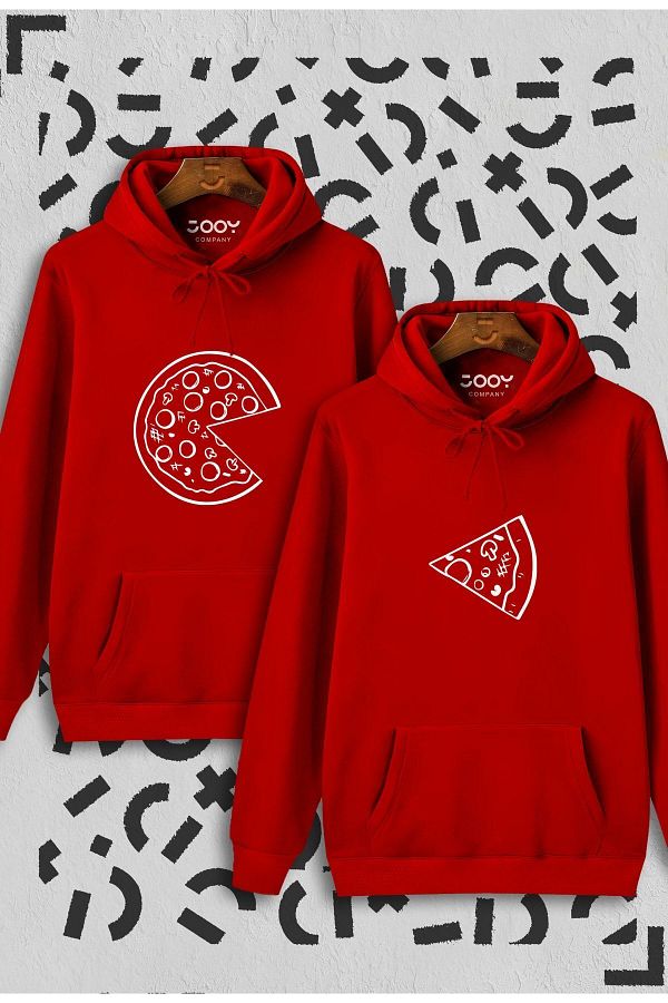 Pizza couple hoodie outlet
