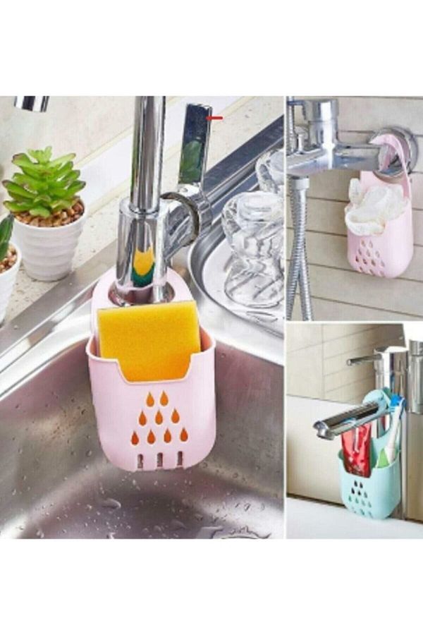 Ta k n Gift Silicone Sink Organizer Hanging Sponge Holder Trendyol