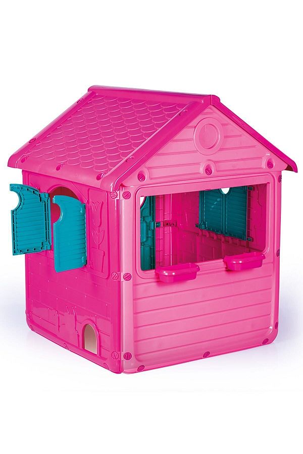 Birlik Oyuncak-Pink Unicorn Patterned Children's Playhouse 1