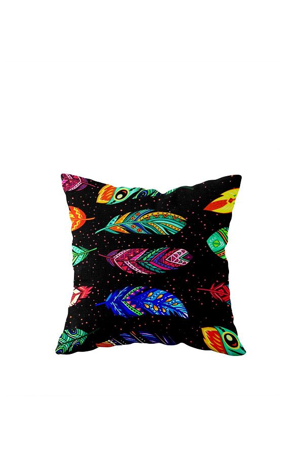 on the clouds-Black Butterfly Single Side Hidden Zipper Pillowcase Throw Pillow Sofa Pillowcase 1