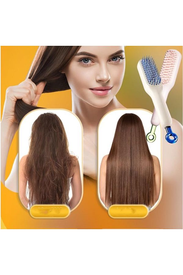Automatic hair brush top