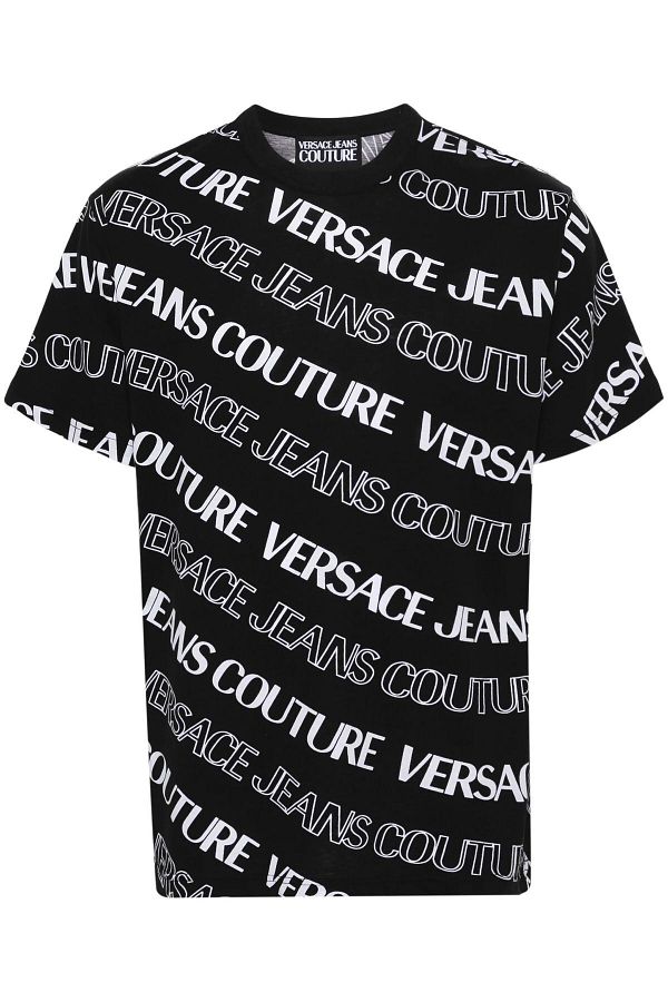 Gianni Versace Logo Printed Monogram T shirt Trendyol