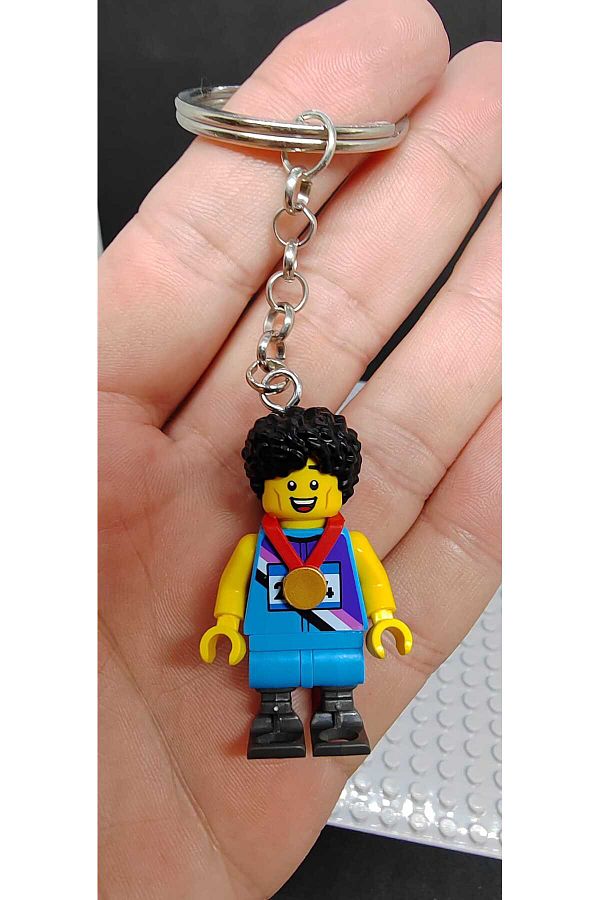 LEGO Minifigure 71045 Series 25 Minifigure Keychain Paralympic Sprinter Trendyol