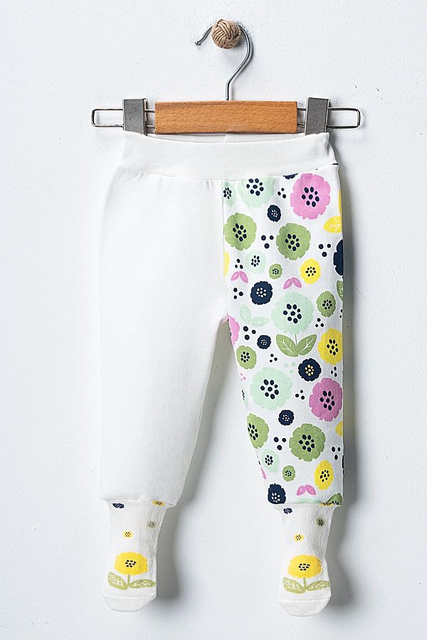 Baby pants with socks sale