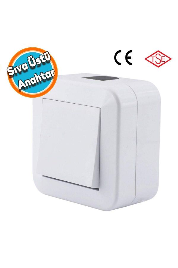 NZB-Surface Mounted Switch Button Nemliyer IP44 Electrical Switch Socket Surface Mounted Wireless 1