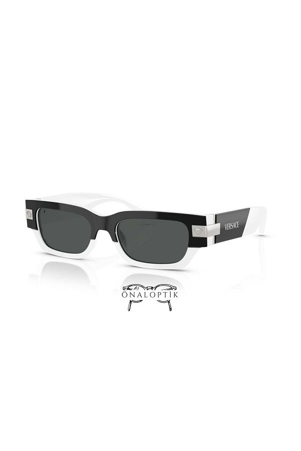 Versace-نظارات شمسية للجنسين - موديل MOD.4465 5459/87 53/18 145 3N 1