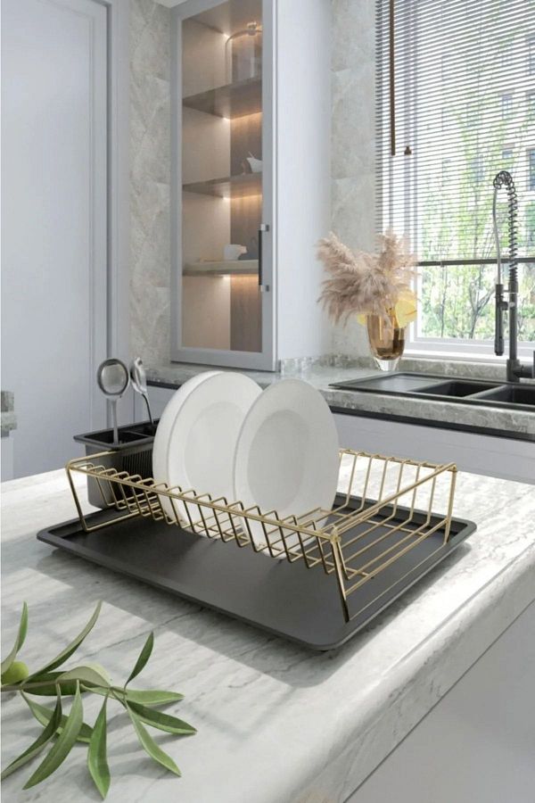 Single tier dish rack deals