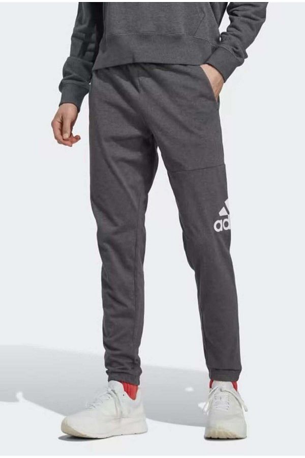 adidas Men s Anthracite Cotton Essentials Sweatpants Trendyol
