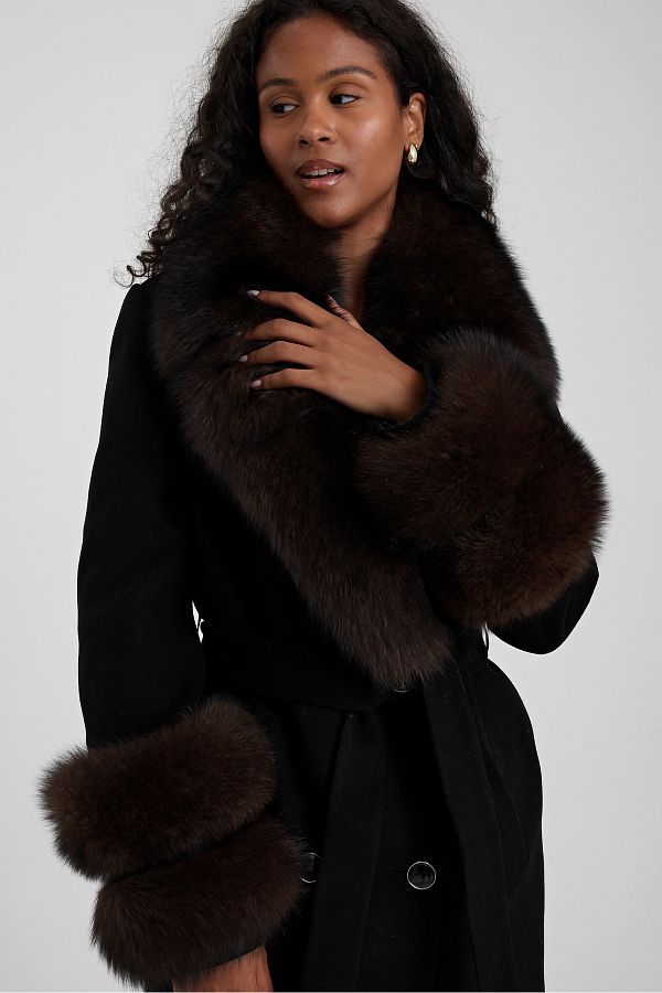 Sobol fur coat on sale