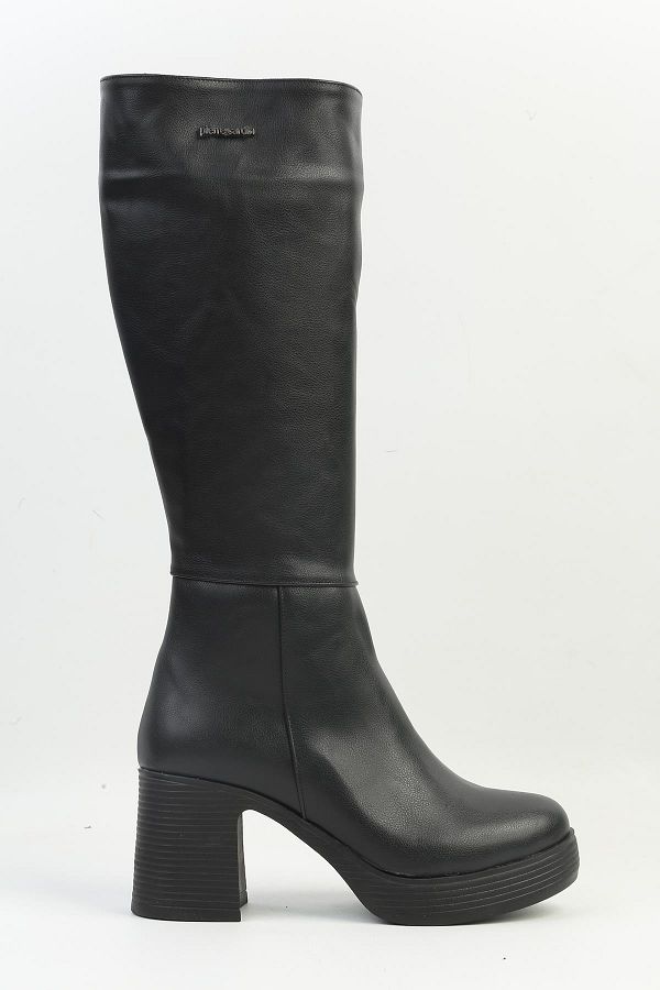 Pierre Cardin-® |   PC-54122 - أسود - حذاء بكعب نسائي 1