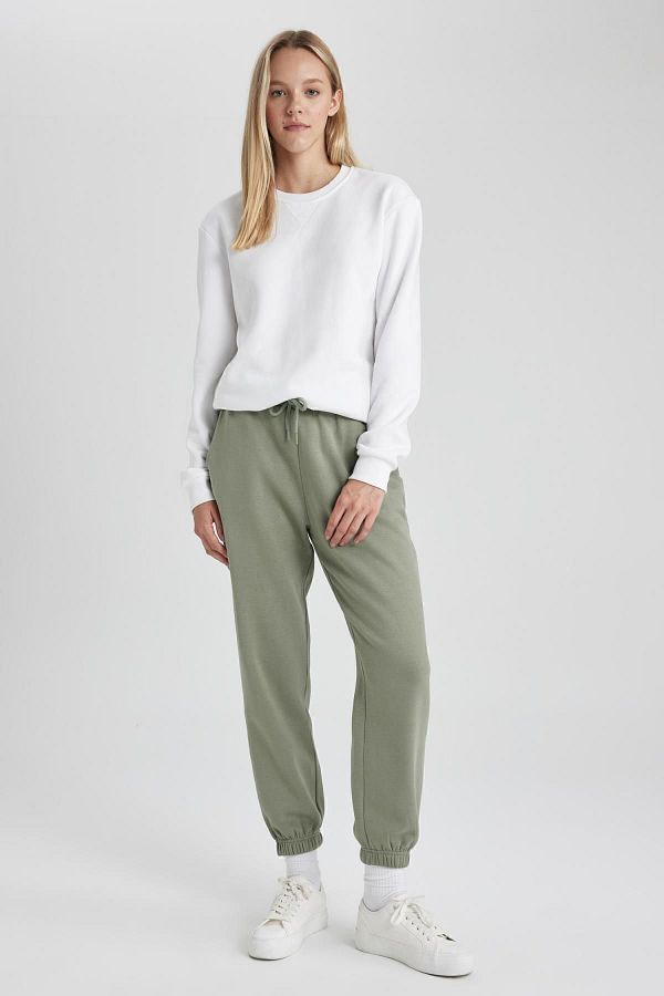 Defacto Stretch Banded Thick Fabric Long Jogger Sweatpants Tycd tcb9n169700357925248 Trendyol